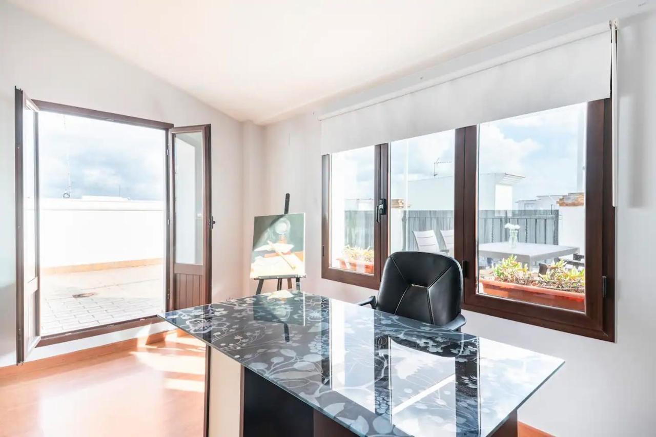 Duplex In Almonte Con Terraza Apartment Bagian luar foto