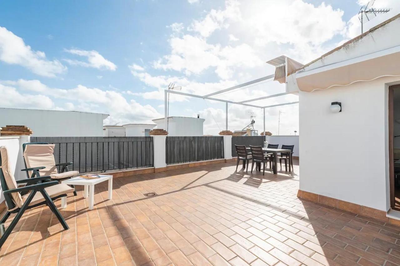 Duplex In Almonte Con Terraza Apartment Bagian luar foto